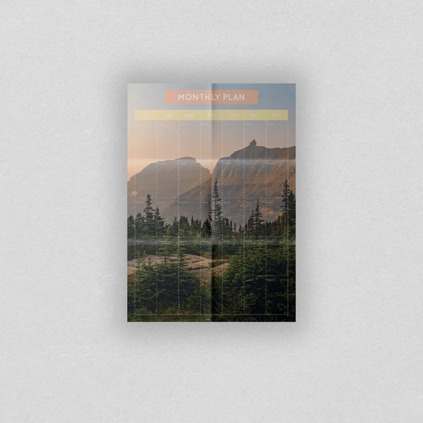  Folded Wall Planner