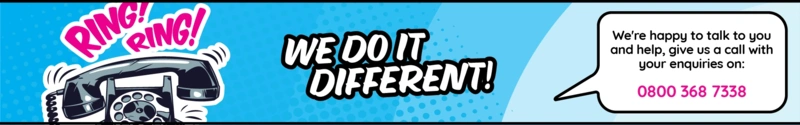  We Do It Different Banner 1920 X 300