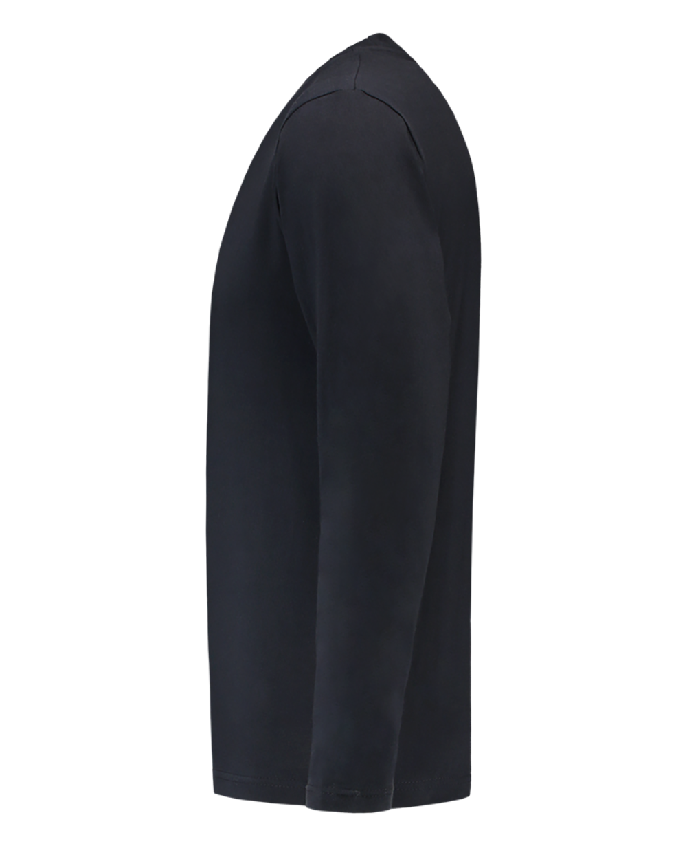 Tricorp Regular Fit Long Sleeve T-shirt in Navy Blue