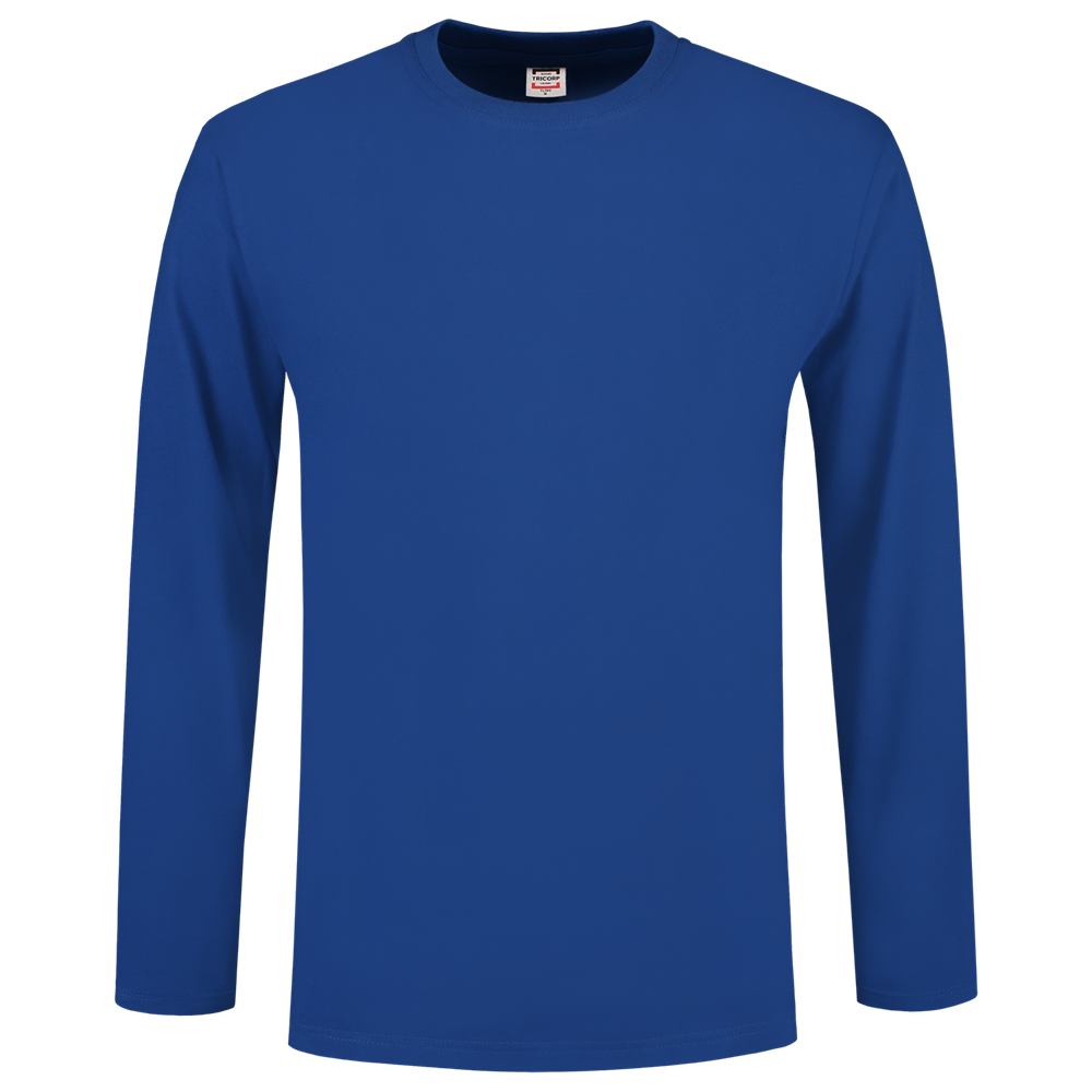 Tricorp Regular Fit Long Sleeve T-shirt in Royal Blue