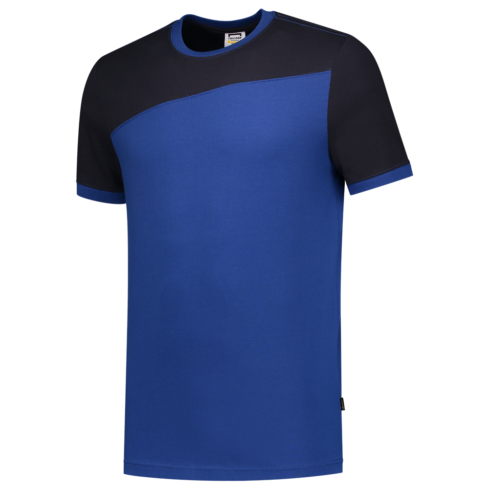 Tricorp Bicolour T-shirt in Black and Royal Blue
