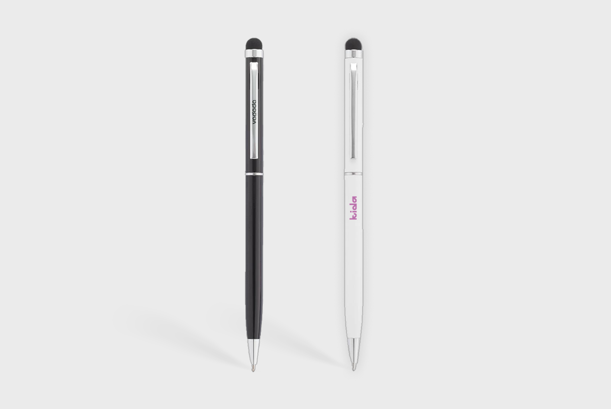 Aluminium touchscreen pen