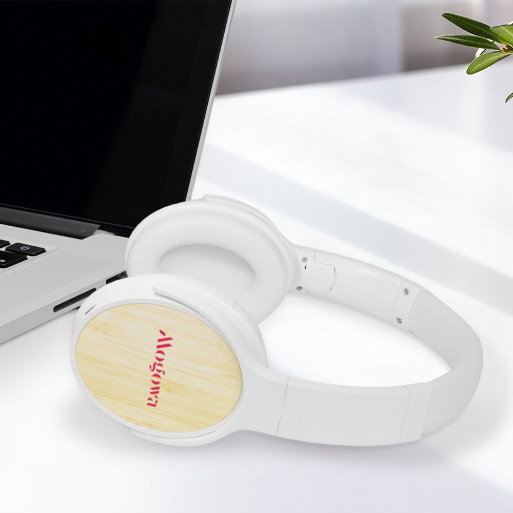 Bamboo Bluetooth Headphones