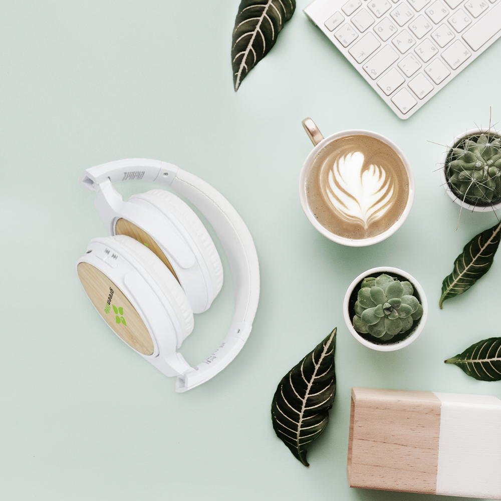 Bamboo Bluetooth Headphones