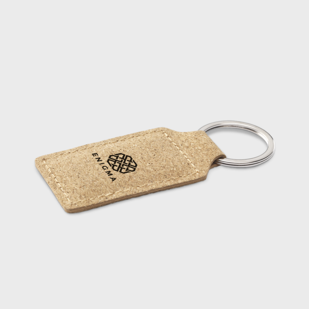 Cork Keyring