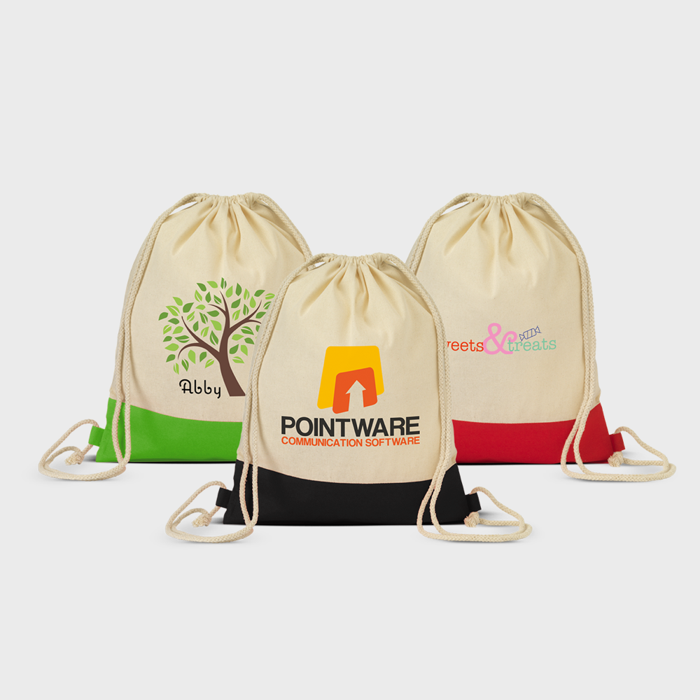 Cotton 125 g/m² Drawstring Bag