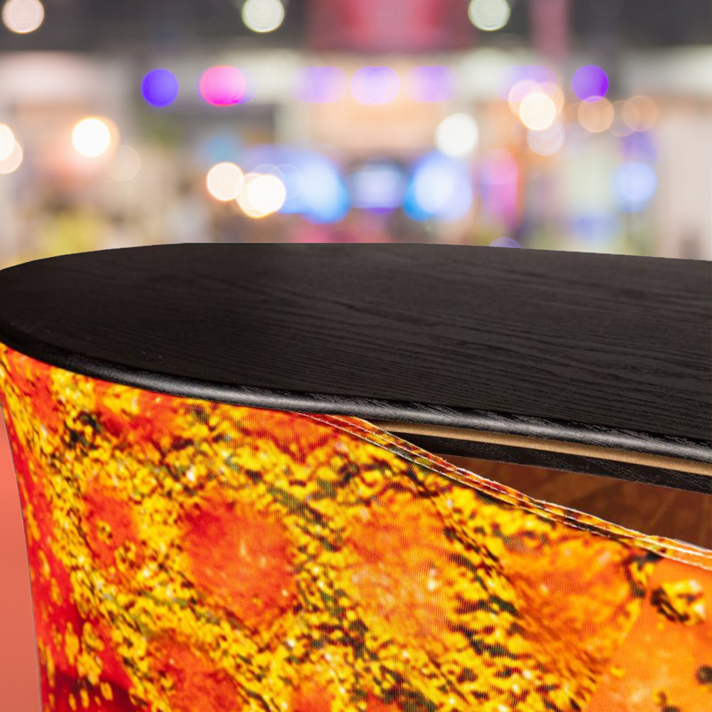 Curved Fabric Counter 2