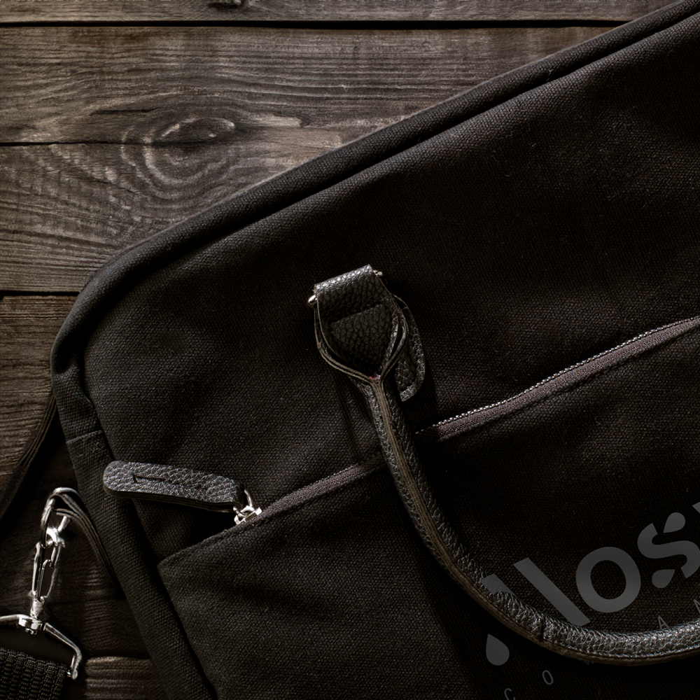 Denver Recycled Canvas Laptop Bag 3