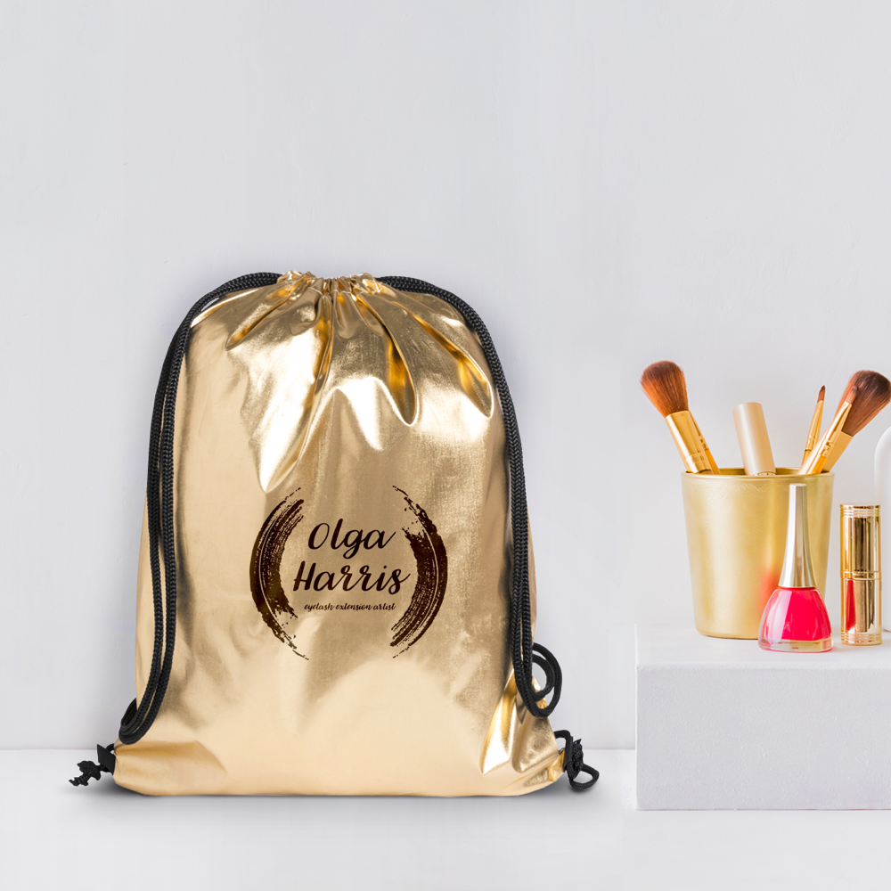Shiny Polyester Drawstring Bags