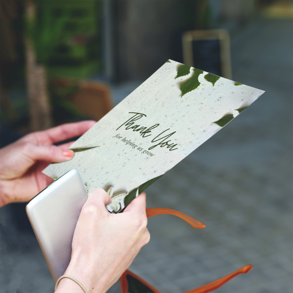 Plantable Postcards