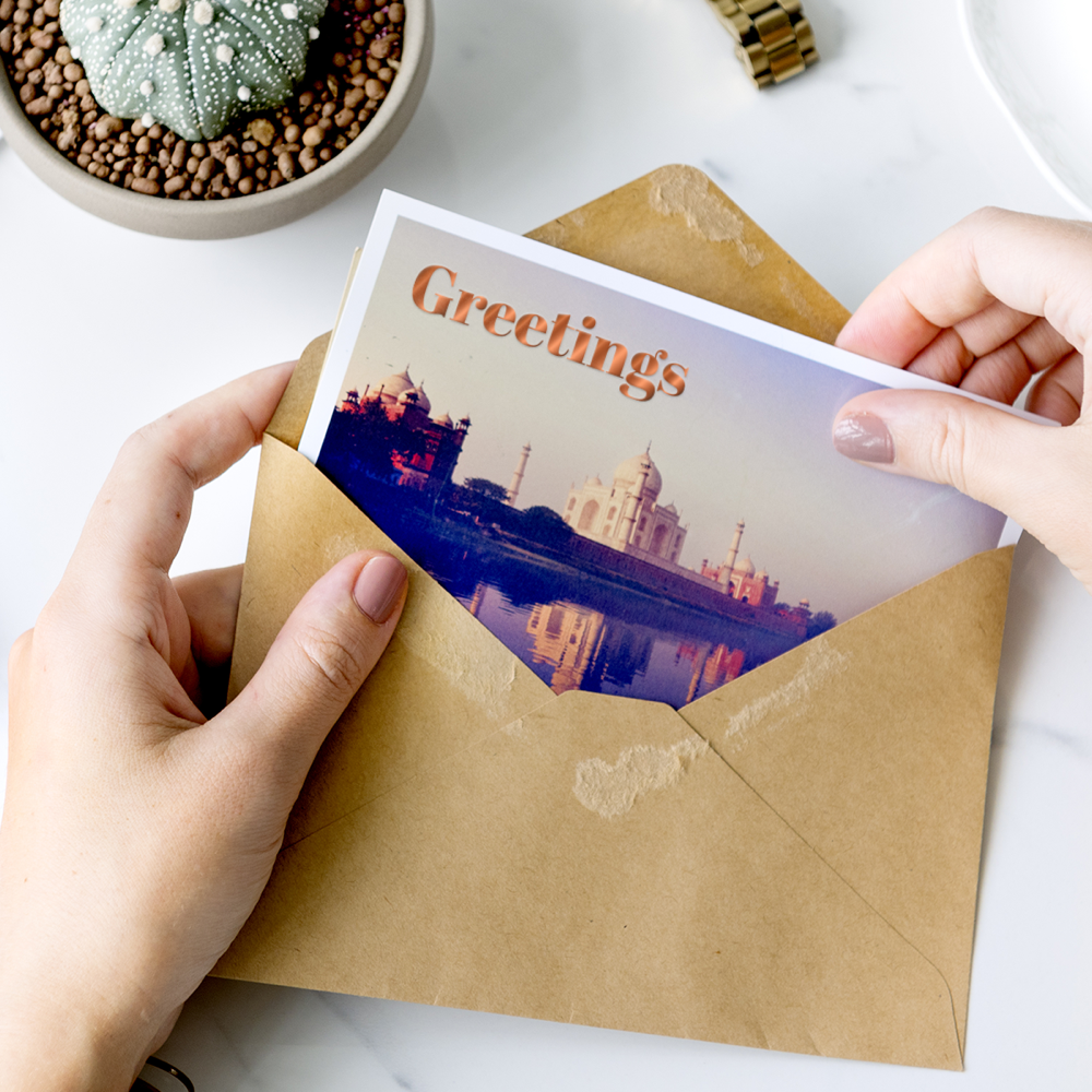 Postcards with Exclusive Finishes