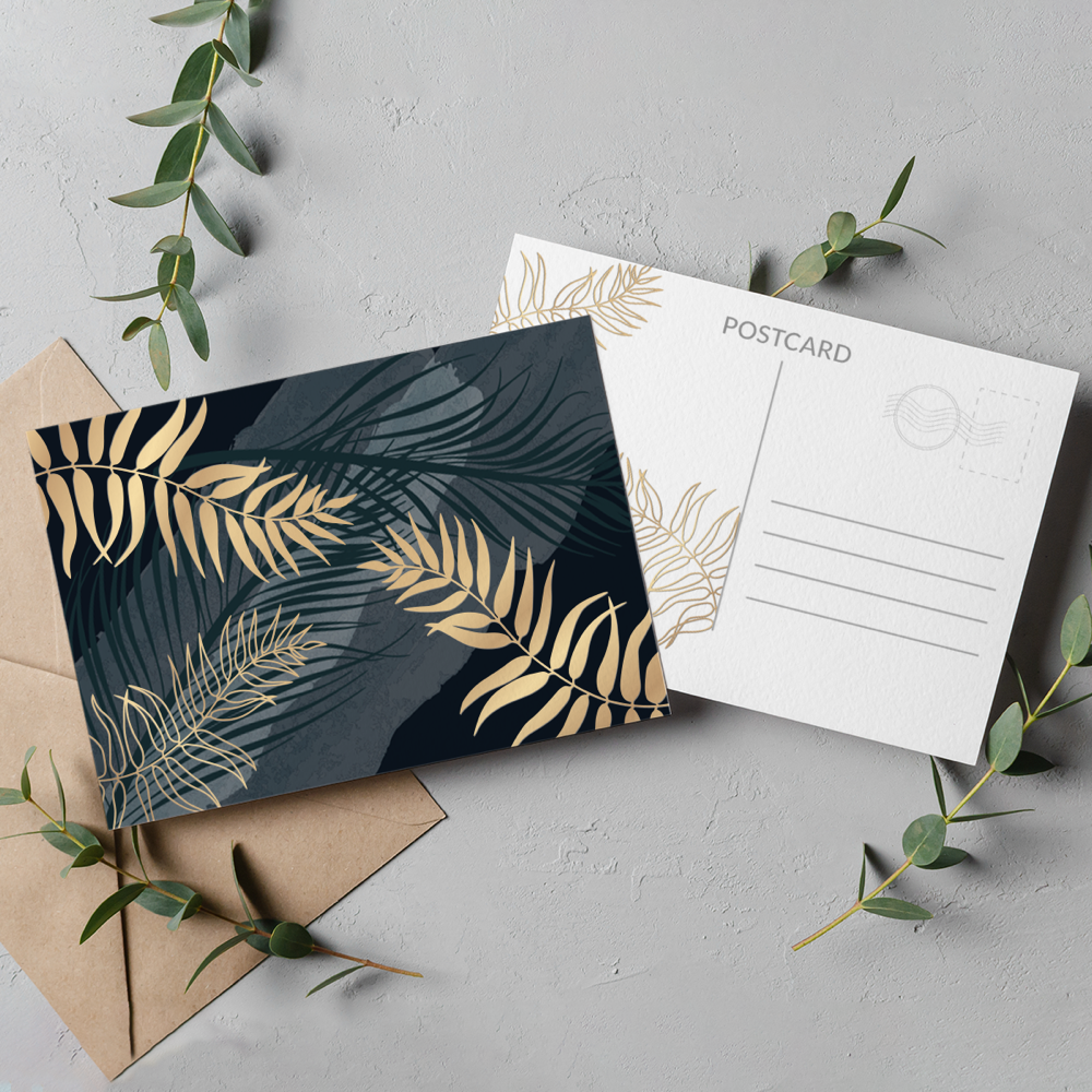 Postcards with Exclusive Finishes