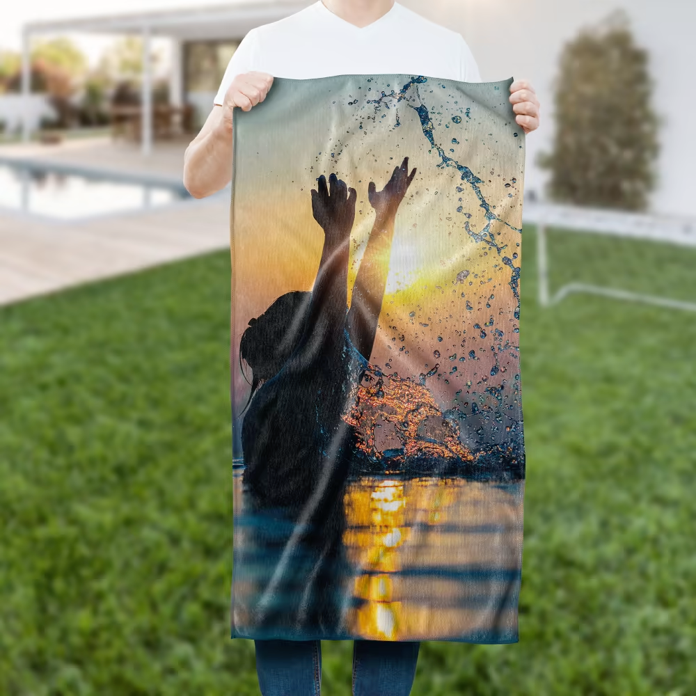 All Over Printed Towels