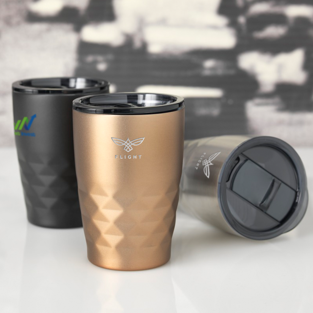 Geo Copper Vacuum Insulated Tumbler | 350 ml