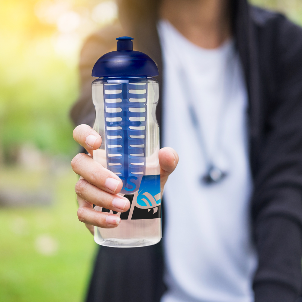 Base Dome Lid Sport Bottle & Infuser | 650 ml 2