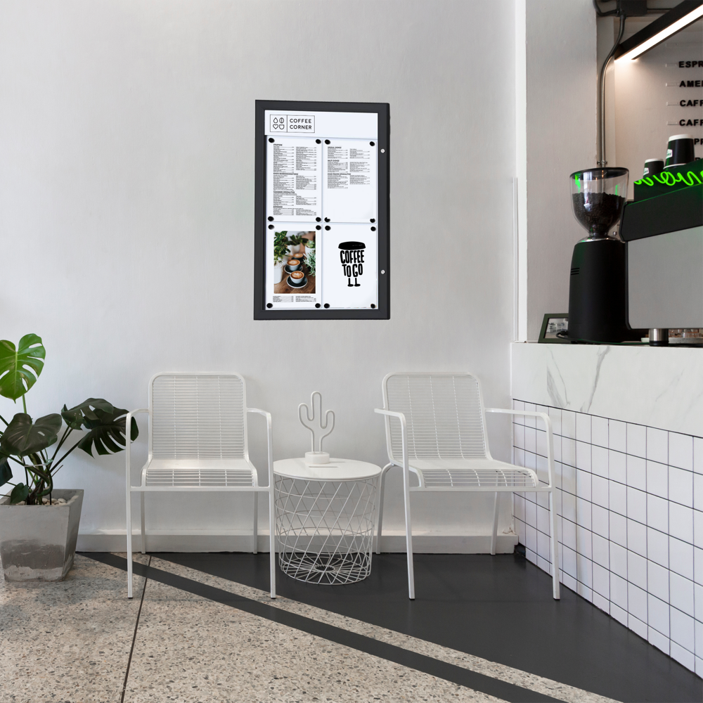 Menu Stand Wall 2