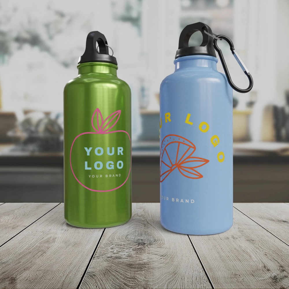 Oregon Aluminium Water Bottle w/ Carabiner | 400ml