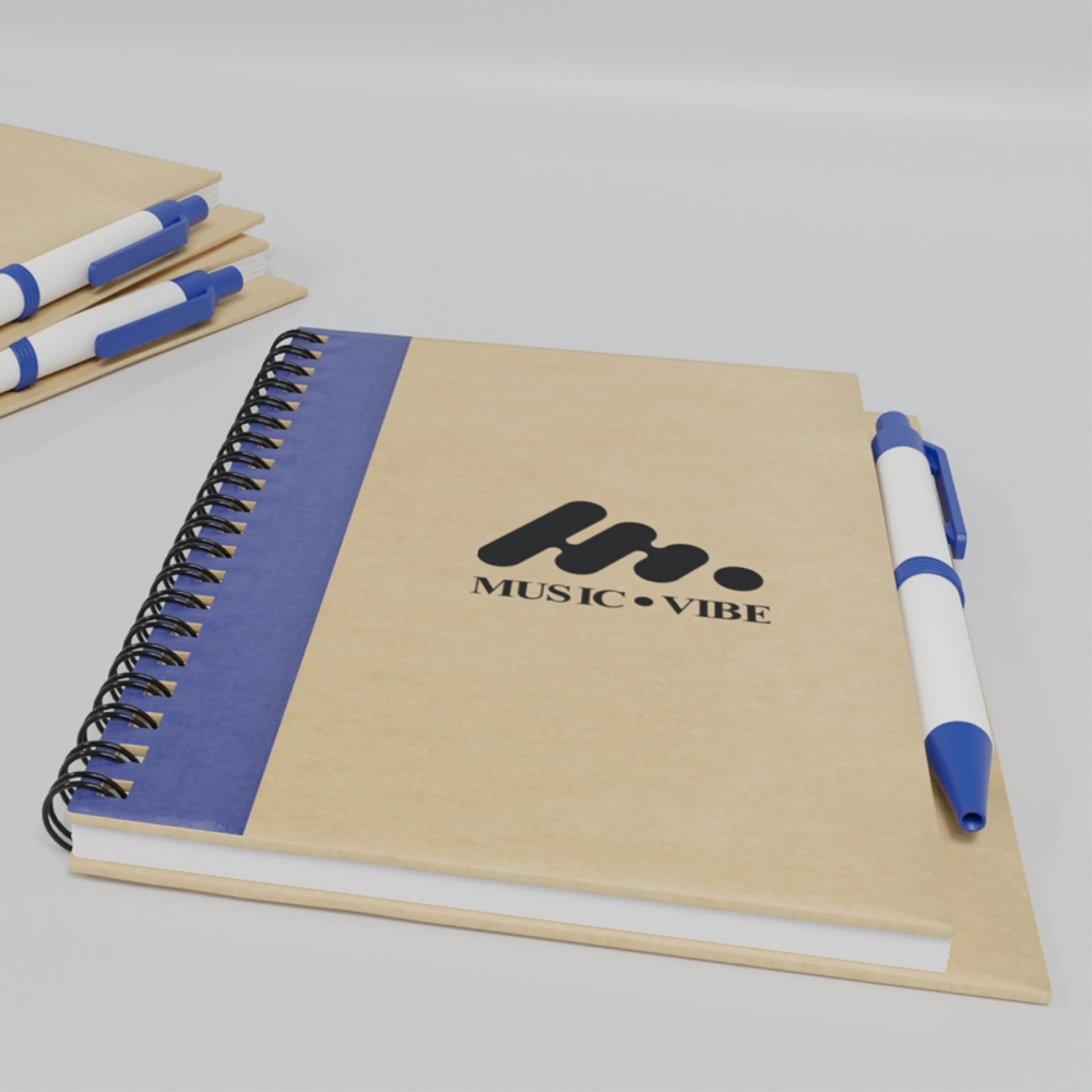 Recycled Notebook With Pen