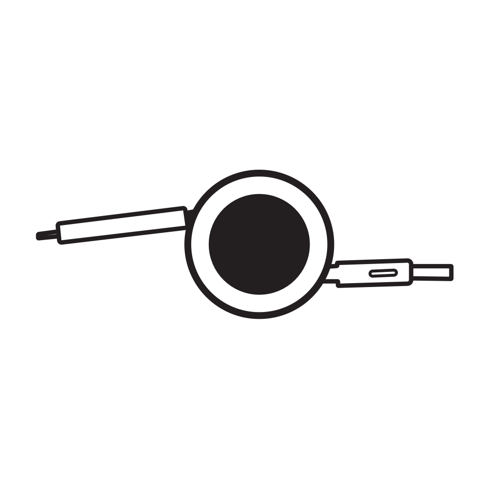 RCS Recycled Plastic 6-in-1 Retractable Cable 10