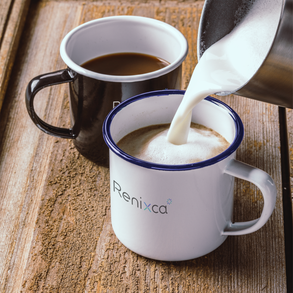 Retro Enamel Mug