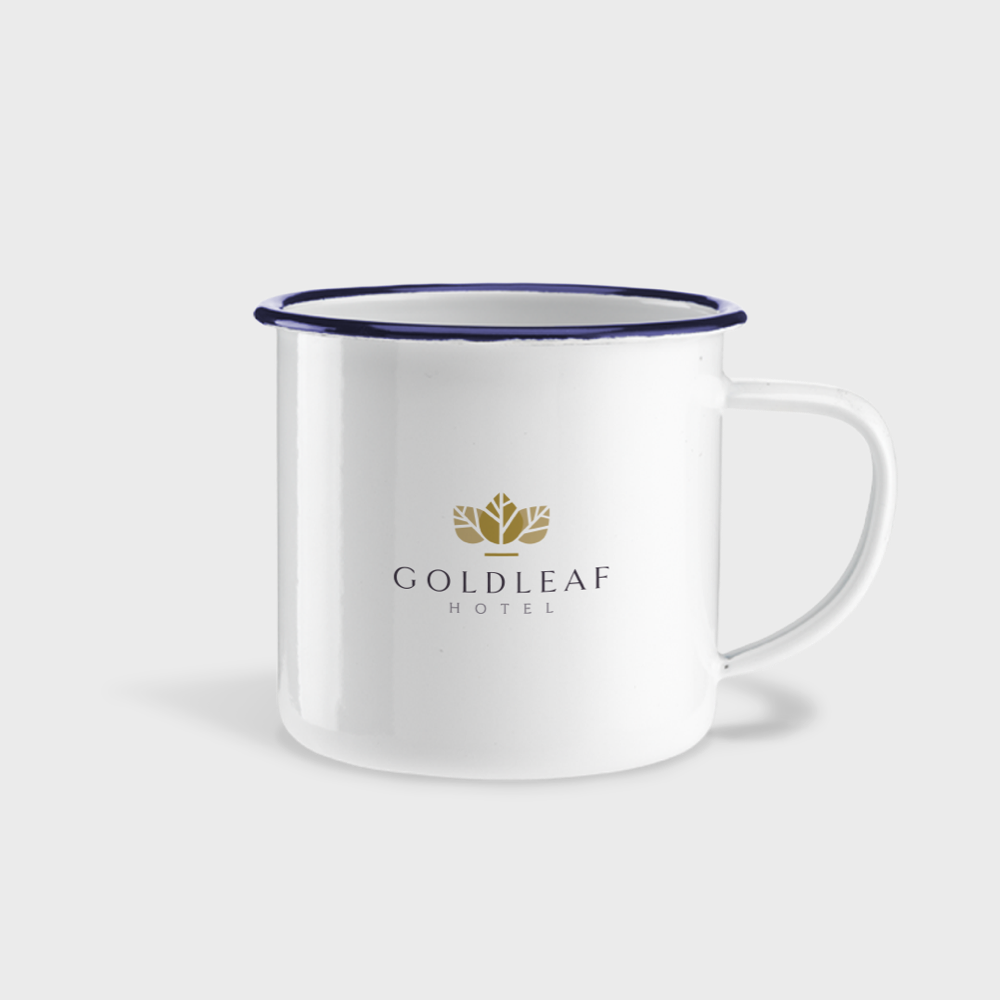Retro Enamel Mug