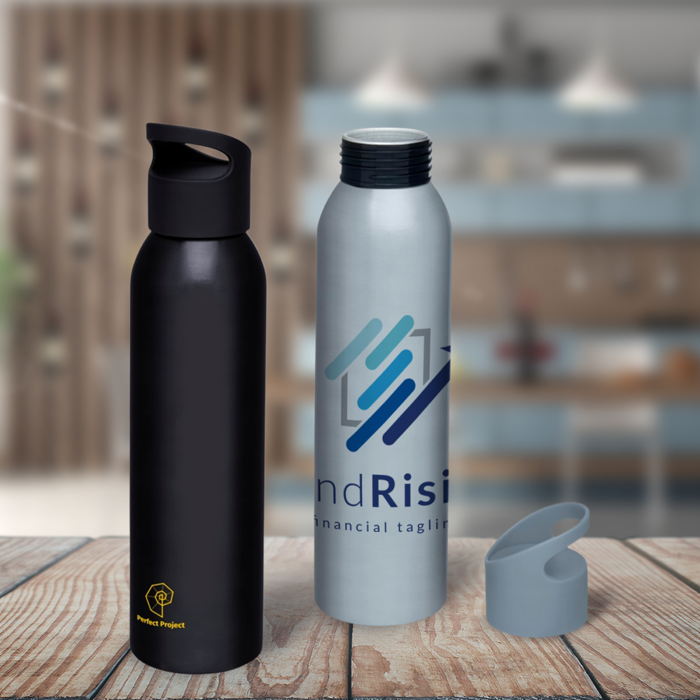 Water Bottle w/ Built-in Handle for Easy Carrying | 650ml