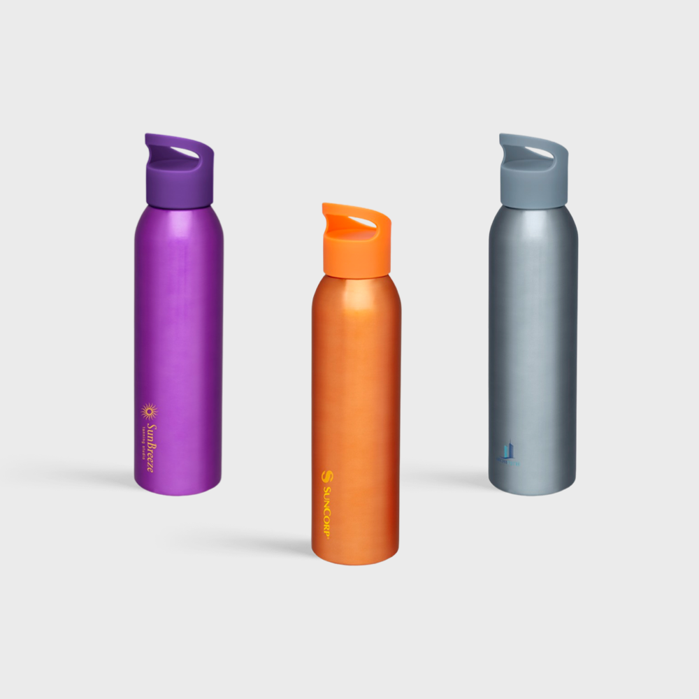 Water Bottle w/ Built-in Handle for Easy Carrying | 650ml