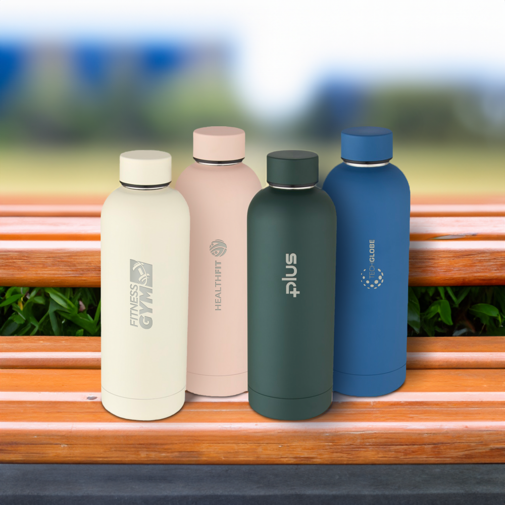 Copper Vacuum Insulated Bottle with Matte Powder-Spray Finish | 500ml