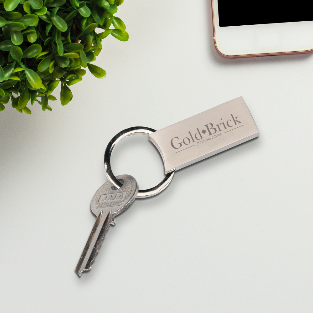 Rectangle Keyring