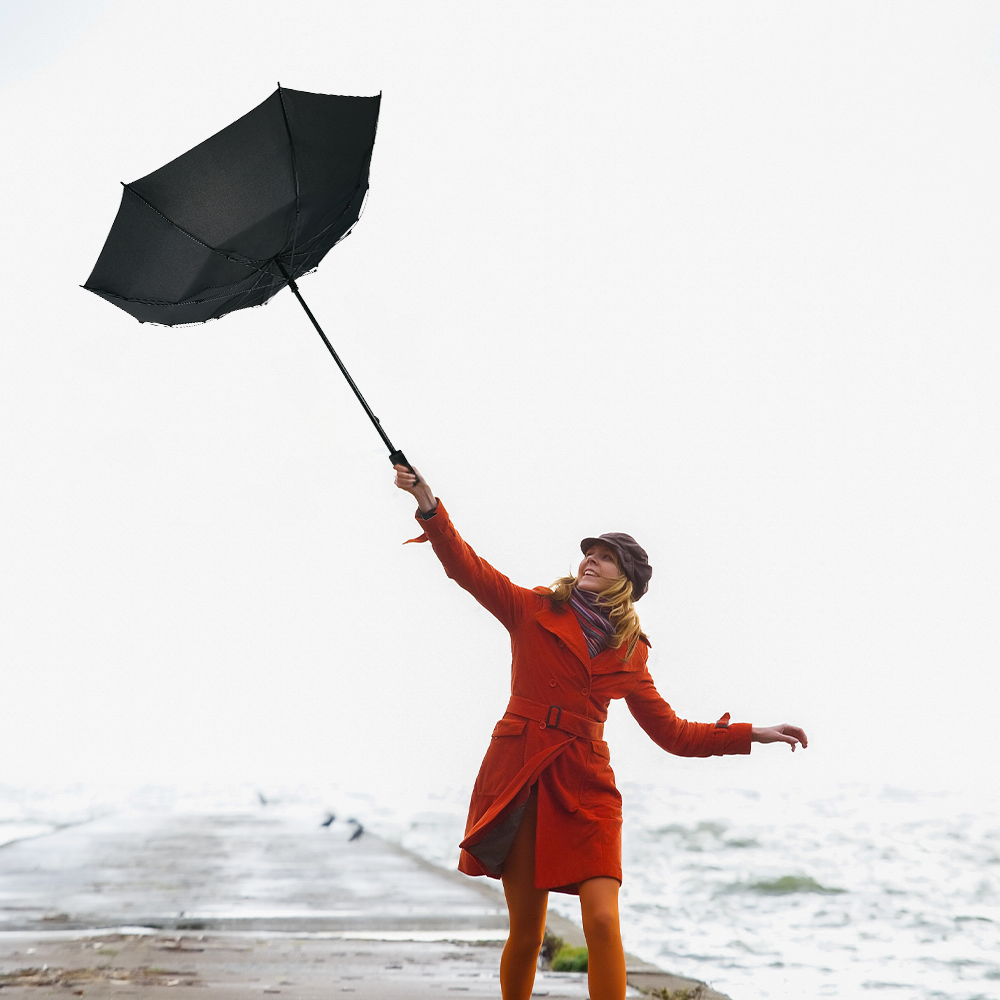 Swiss Peak Tornado Storm Umbrella