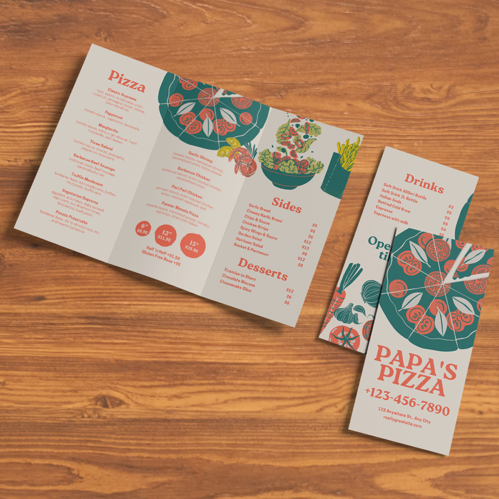 Tri-Fold Leaflets