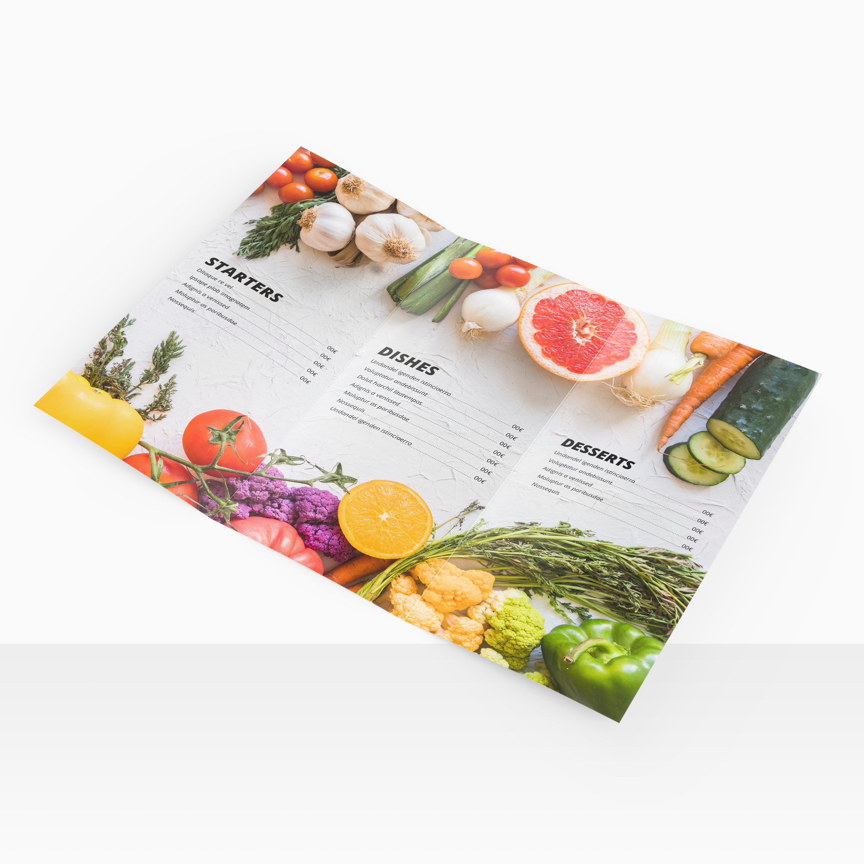 Tri-Fold Menus