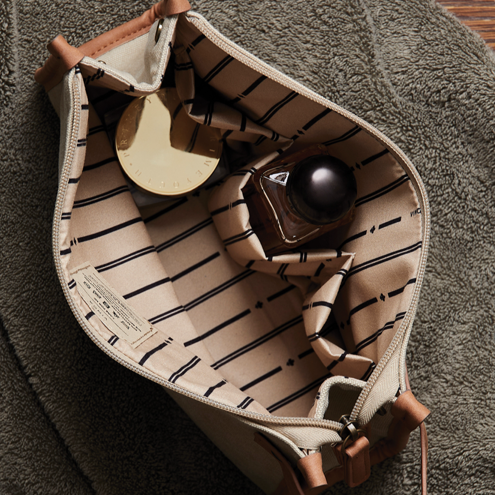 Vinga Bosler Recycled Canvas Toiletry Bag