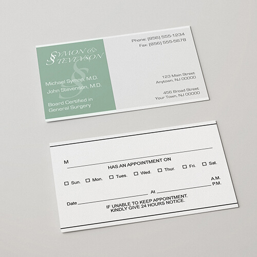 Appointment Cards 3