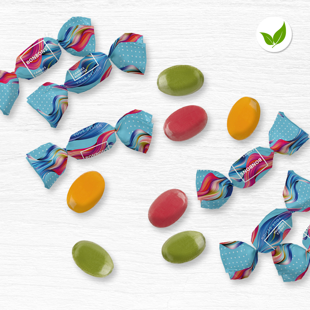 Sweets with Compostable Wrapping