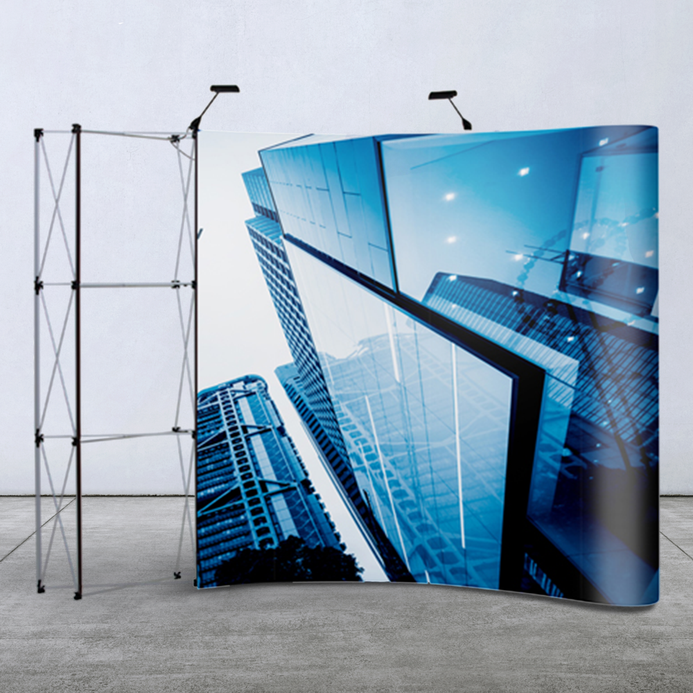 Curved Pop-up Wall 3