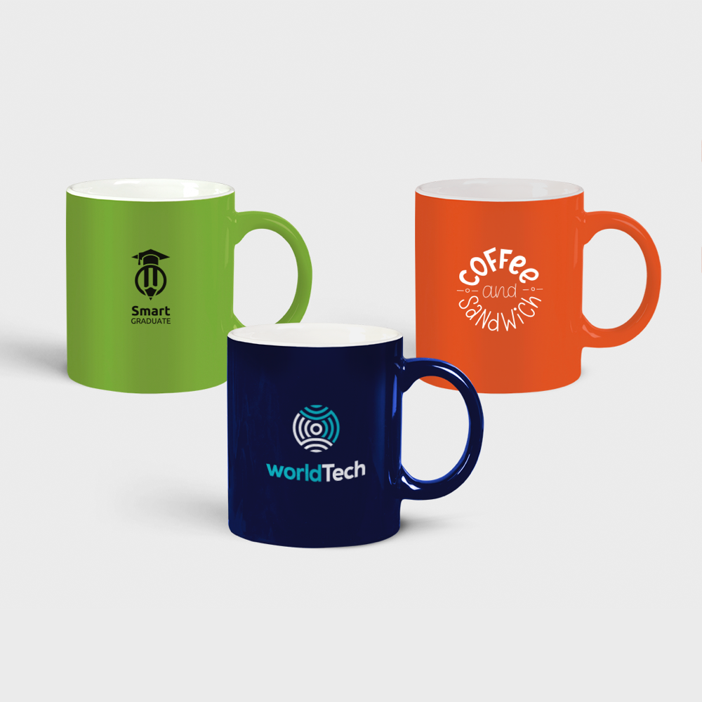 Large Coloured Mugs | 350 ml