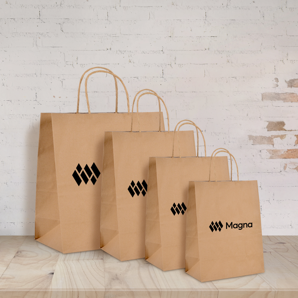 Smooth Kraft Paper Bags