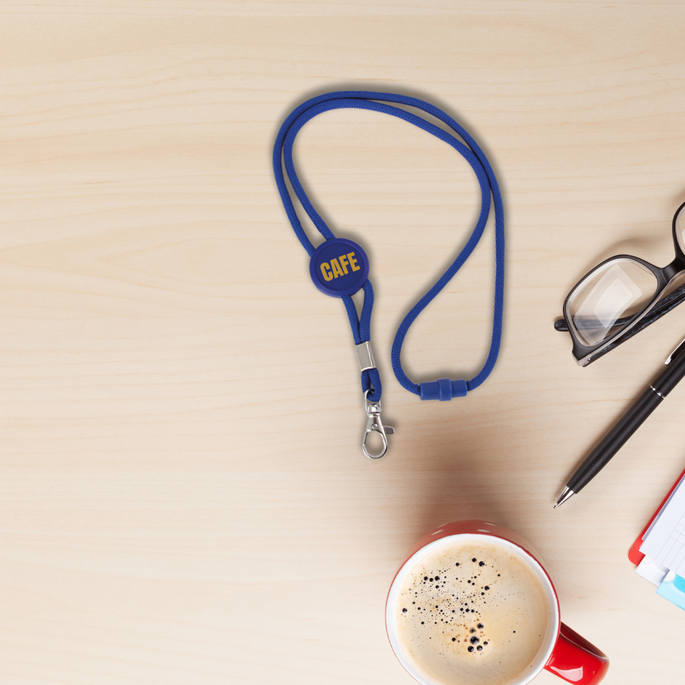 Cord Lanyard w/ Safety Clip