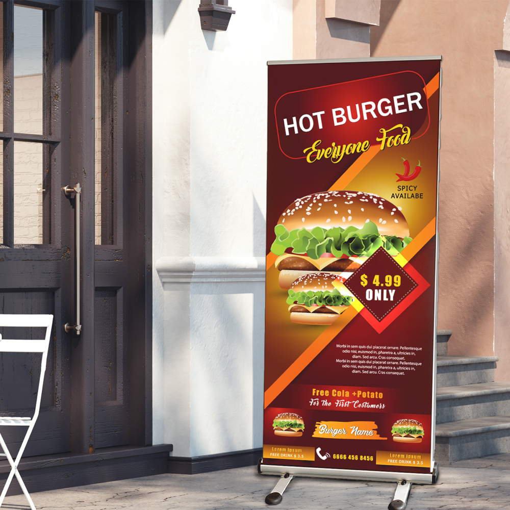 Outdoor Roller Banners