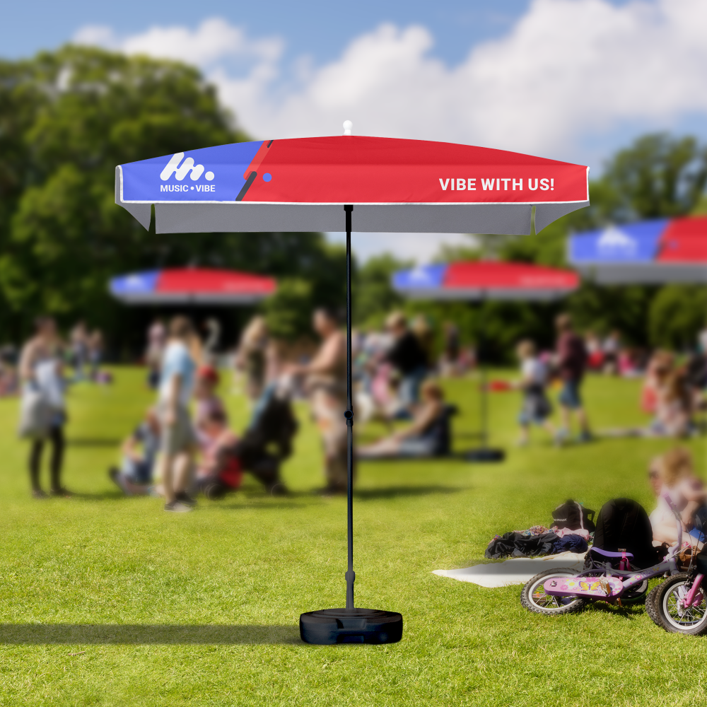 Square parasols