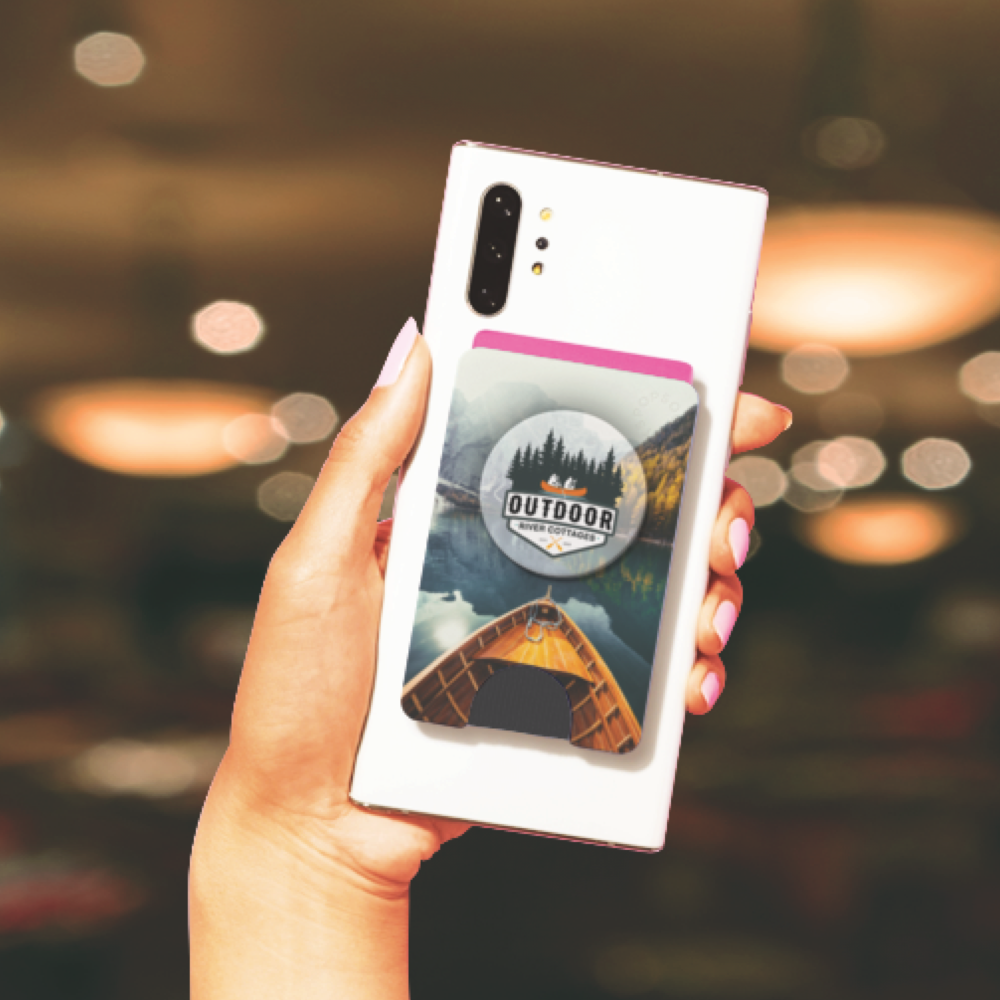 Phone Grip with Card Holder