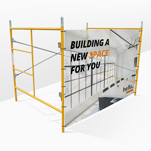 Scaffolding Banner