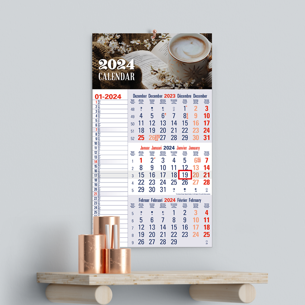 Calendar 3 Month Memo