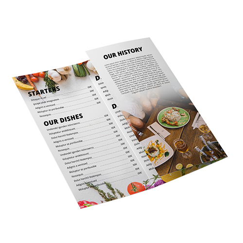 Tri-Fold Menus